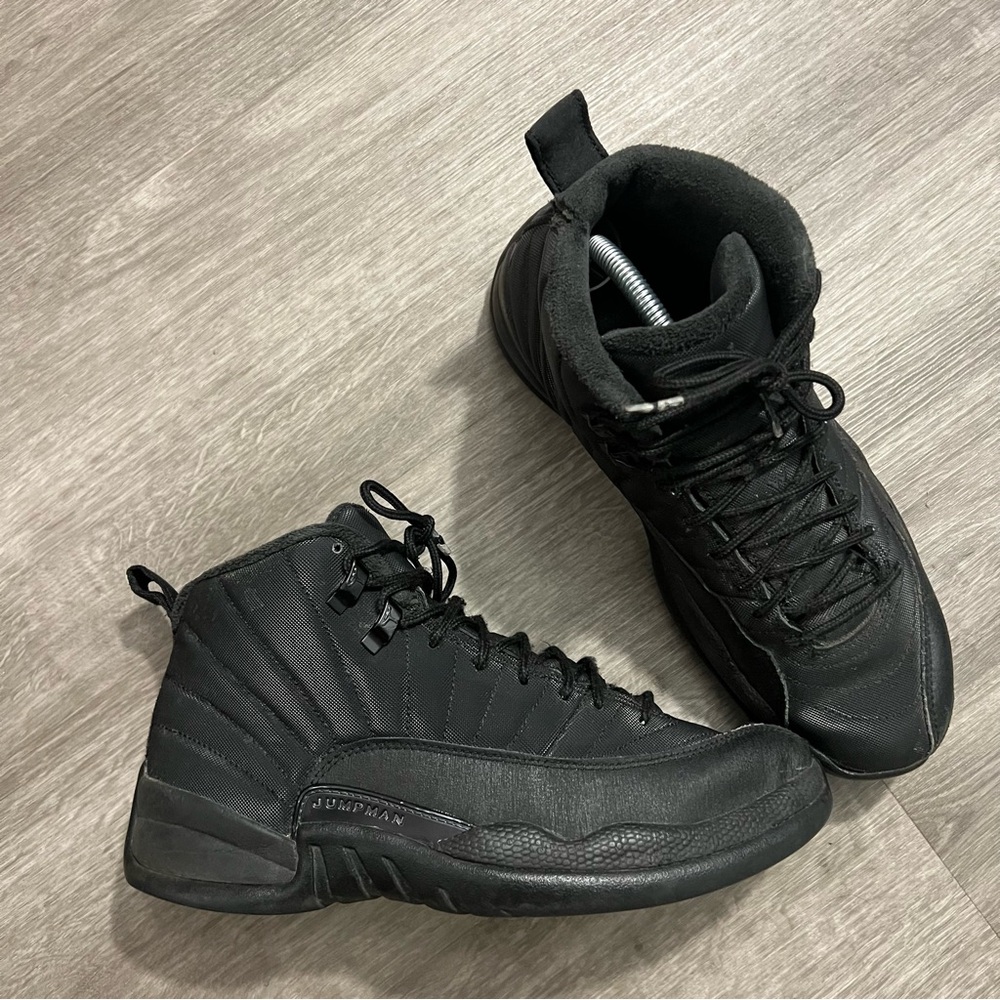 Nike Air Jordan 12 Winterized Triple Black